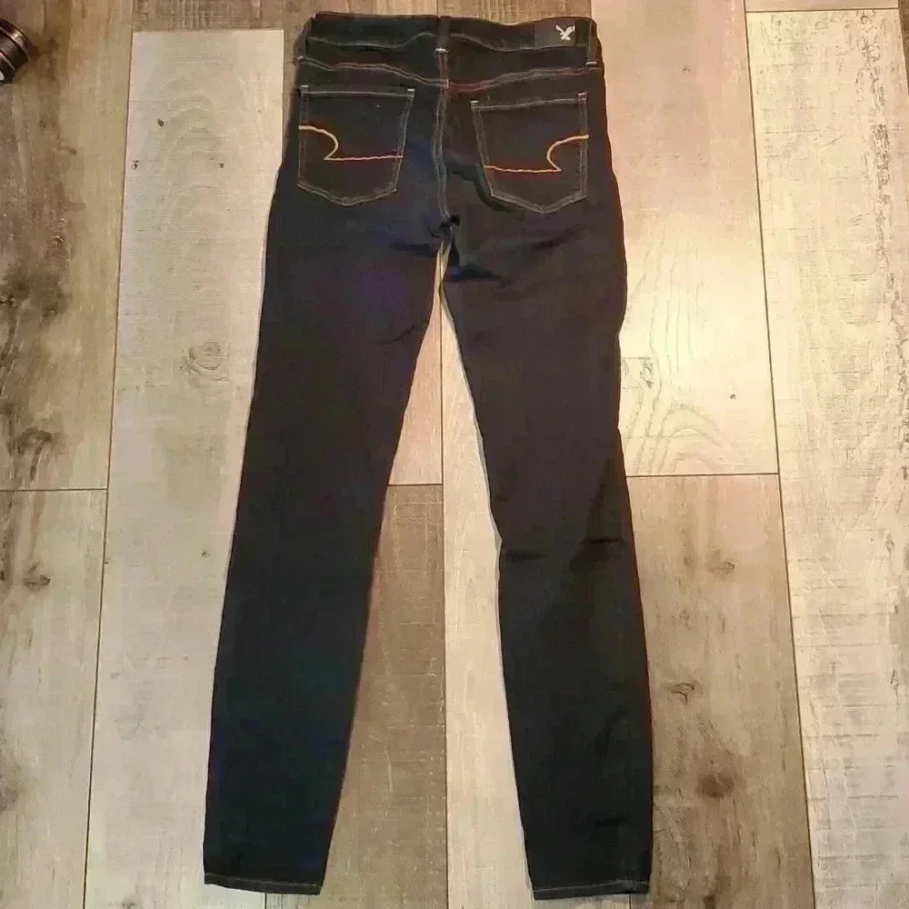 𝐀m𝐞r𝐢c𝐚n E𝐚g𝐥e Jegging J𝐞a𝐧s W𝐨m𝐞n's 8 X-L𝐨n𝐠  𝐄U𝐂 - Picture 7 of 8